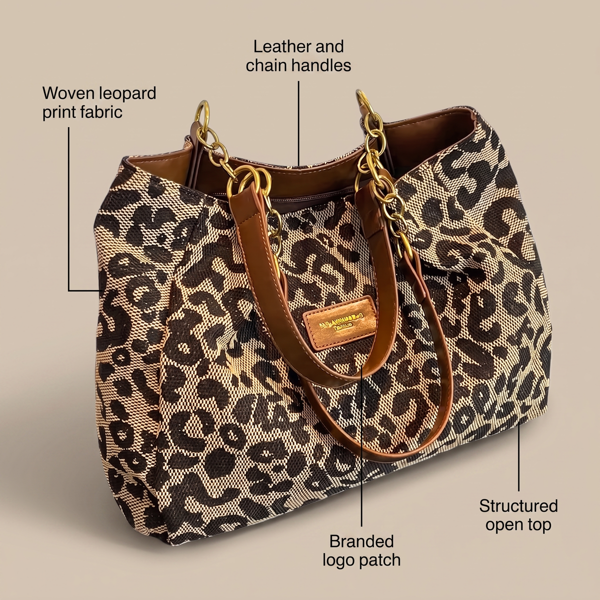 Savanna – Stylowa Torebka w Panterkę